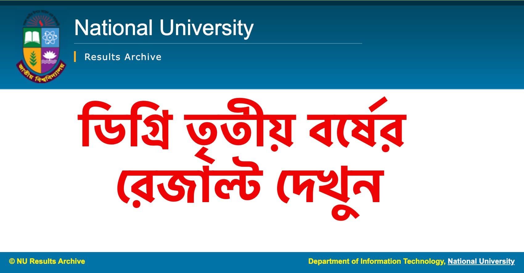 103.113.200.7 www.nu.ac.bd Results 2023 Degree Final Year 2022 with Marksheet Download