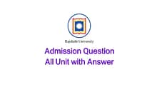 RU A Unit Question Solution 2021 Today Exam Rajshahi University Admission 2020-21