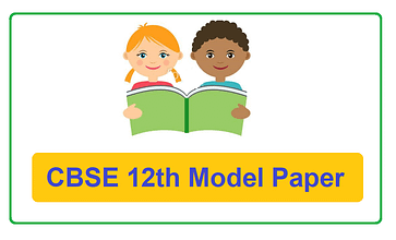 CBSE 12th Sample Paper 2024 Pdf Download