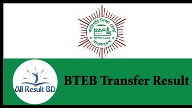 BTEB transfer result