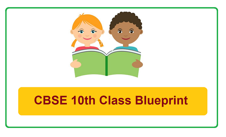 CBSE 10th Class Blueprint 2024 Pdf Download