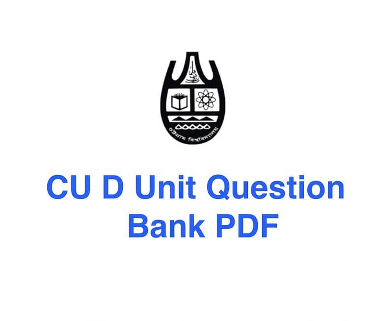 CU D Unit Question Bank PDF Download