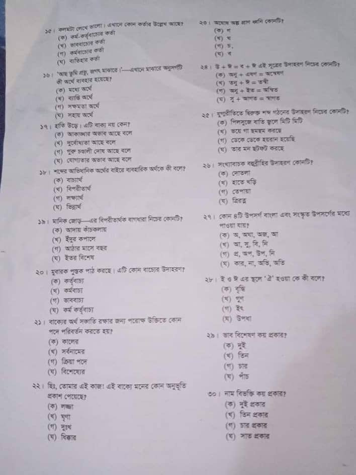 1683014743 221 SSC 2023 Bangla 2nd Paper MCQ Question Solution Dhaka