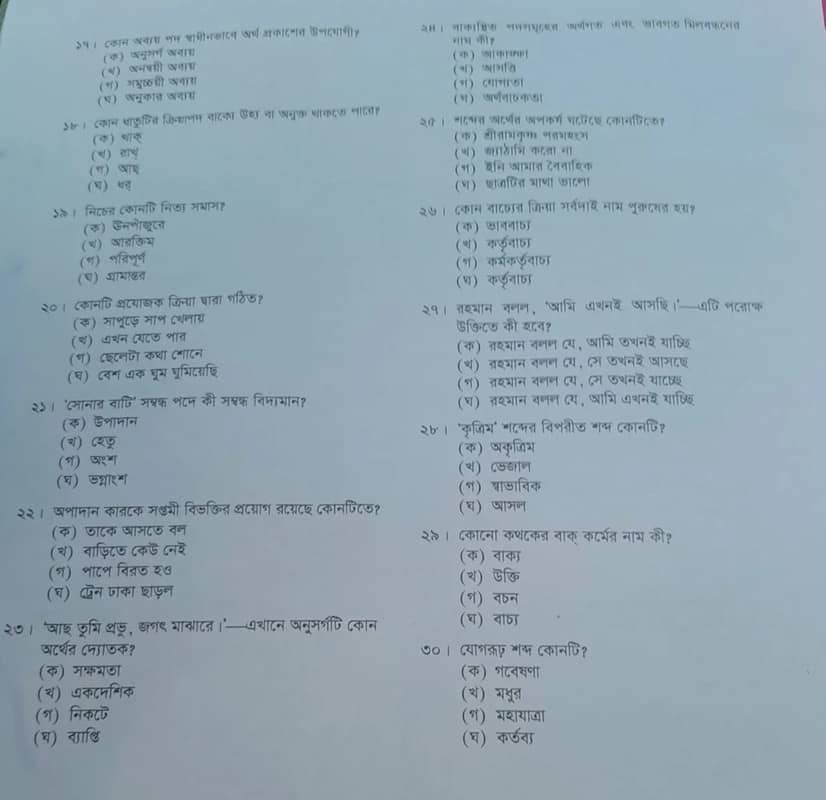 1683021142 694 SSC Bangla 2nd Paper Question Solution 2023 All Board Ans